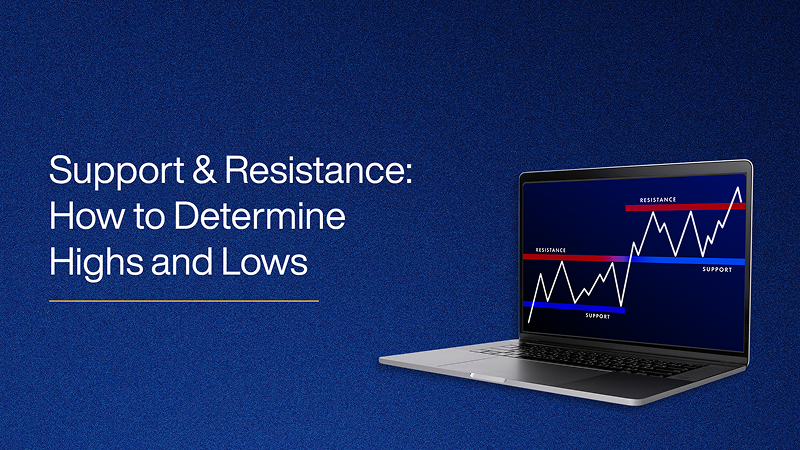 Support & Resistance: How to Determine Highs and Lows   